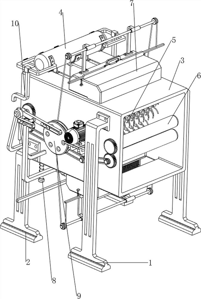 Textile cloth wetting device for spinning