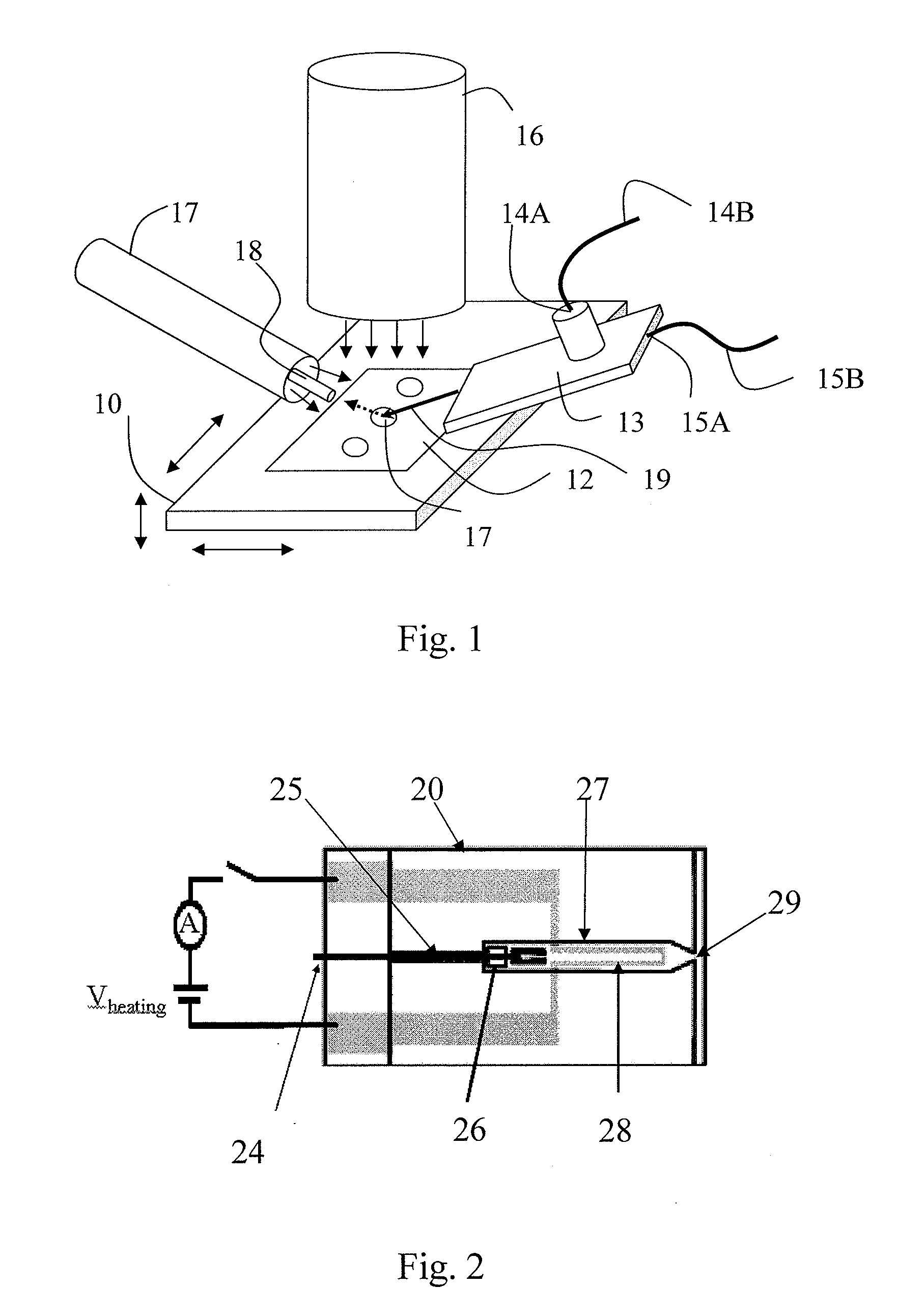Method and system for desorbing and ionizing chemical compounds from surfaces