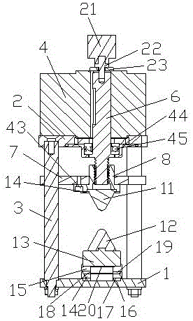 Instrument for measuring rock point load strength and structural surface frictional angle in field