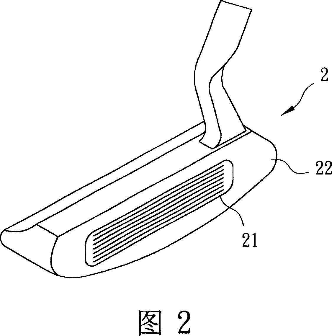 Golf club head with porous material and its making method