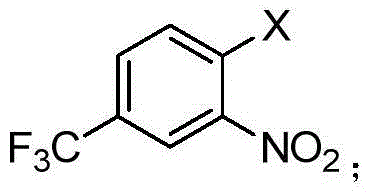 Preparation method for 2-nitro-4-trifluoromethyl cyanobenzene