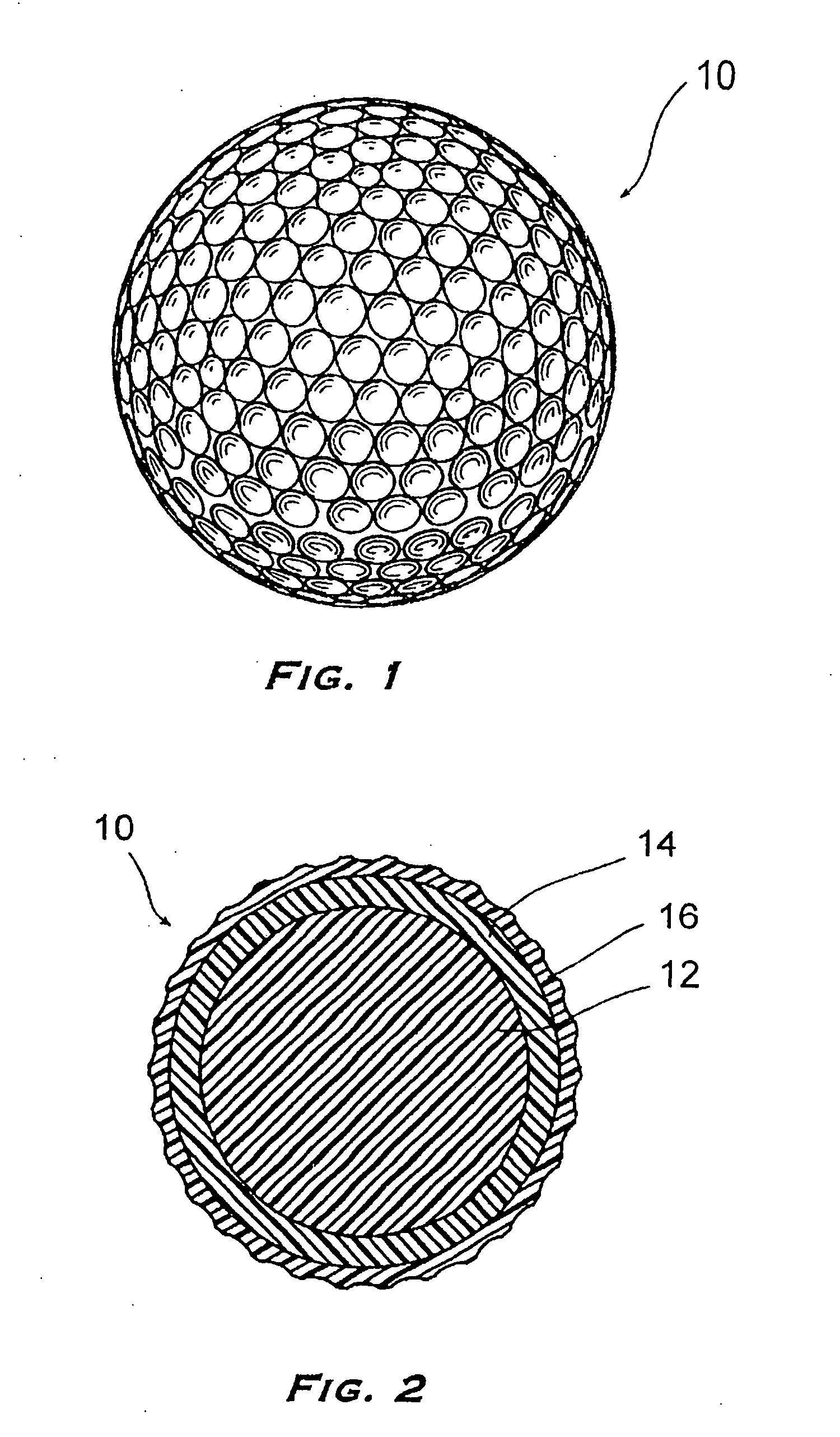 Golf ball with polysulfide rubber layer
