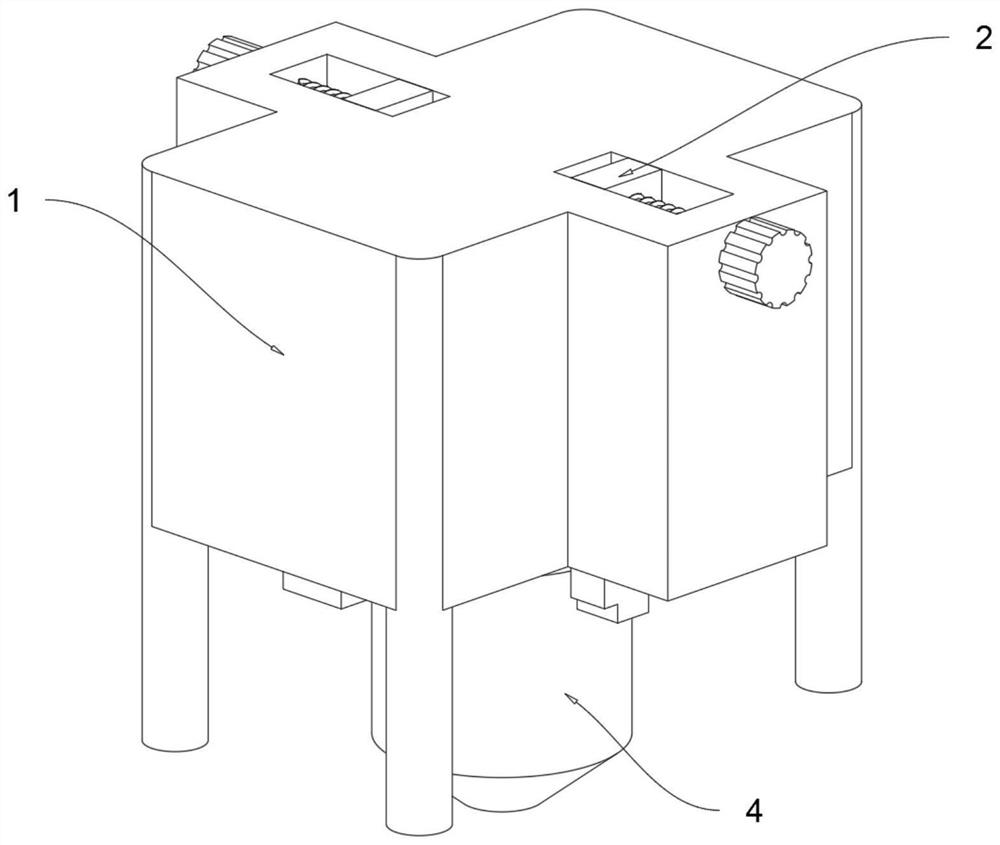 Automatic cleaning device for probe of yeast freezing point osmotic pressure tester