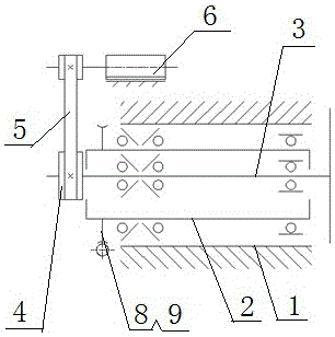 Single-coordinate small-stroke feeding power box