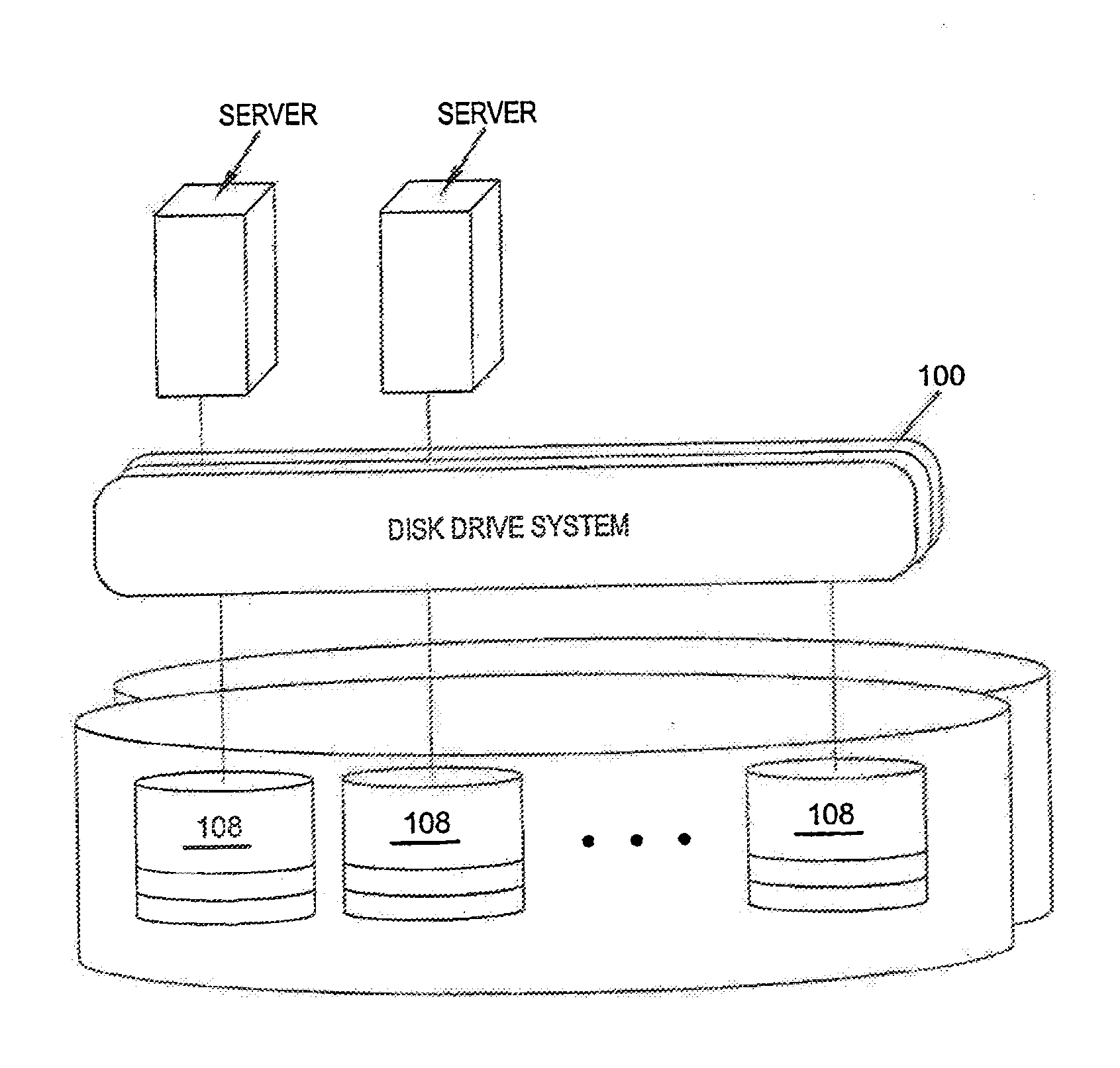 Virtual disk drive system and method with deduplication