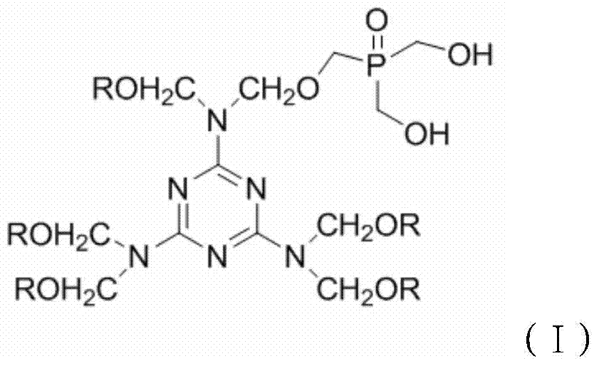 A kind of halogen-free intrinsically flame-retardant rigid polyurethane foam and its preparation method