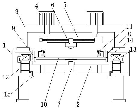 Cutting device for wood packaging product processing