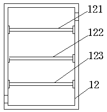 Cutting device for wood packaging product processing