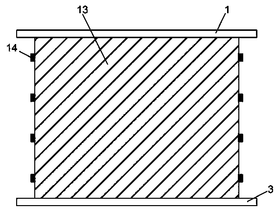 Linked energy-dissipation shock-insulation support