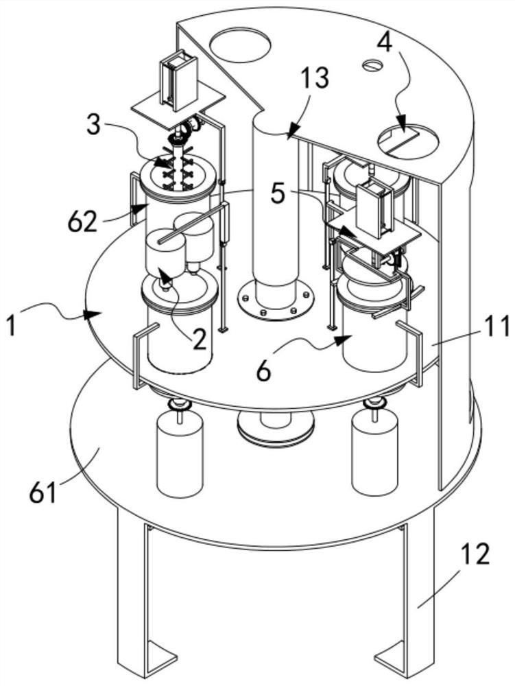 A handicraft production process combining graphite-organic compound