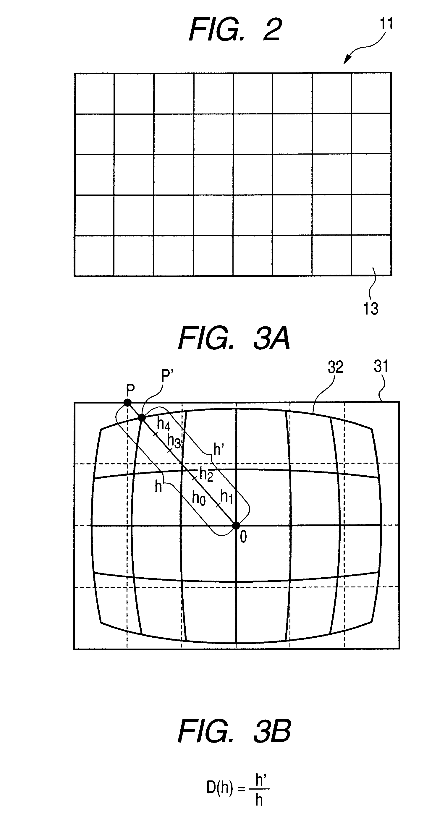 Distorted aberration correction processing apparatus