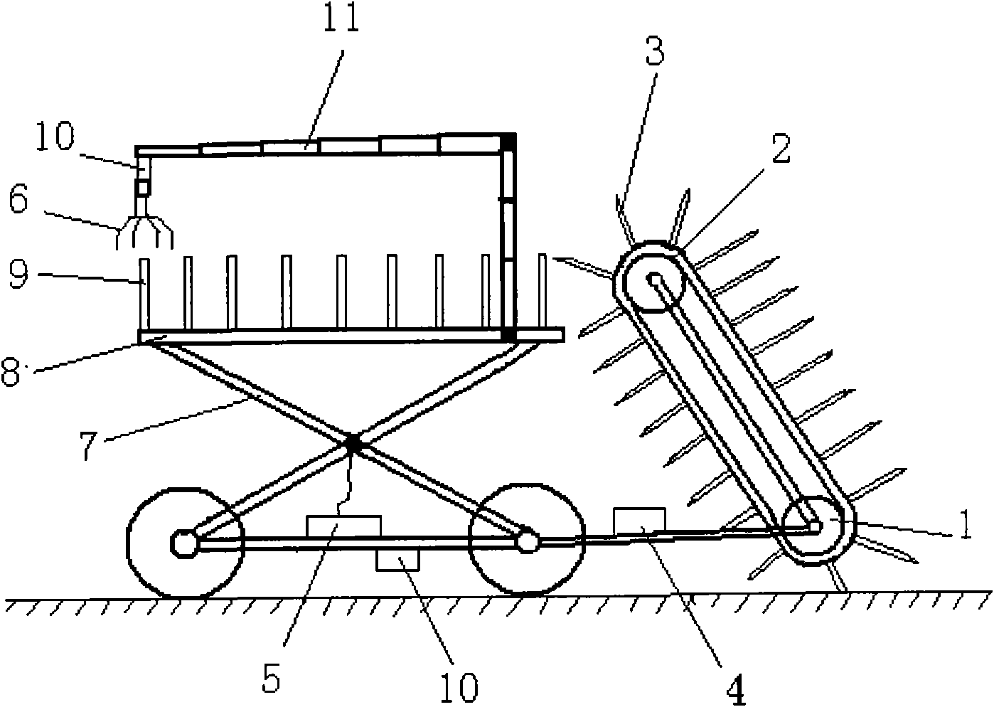 Intelligent ball collecting robot