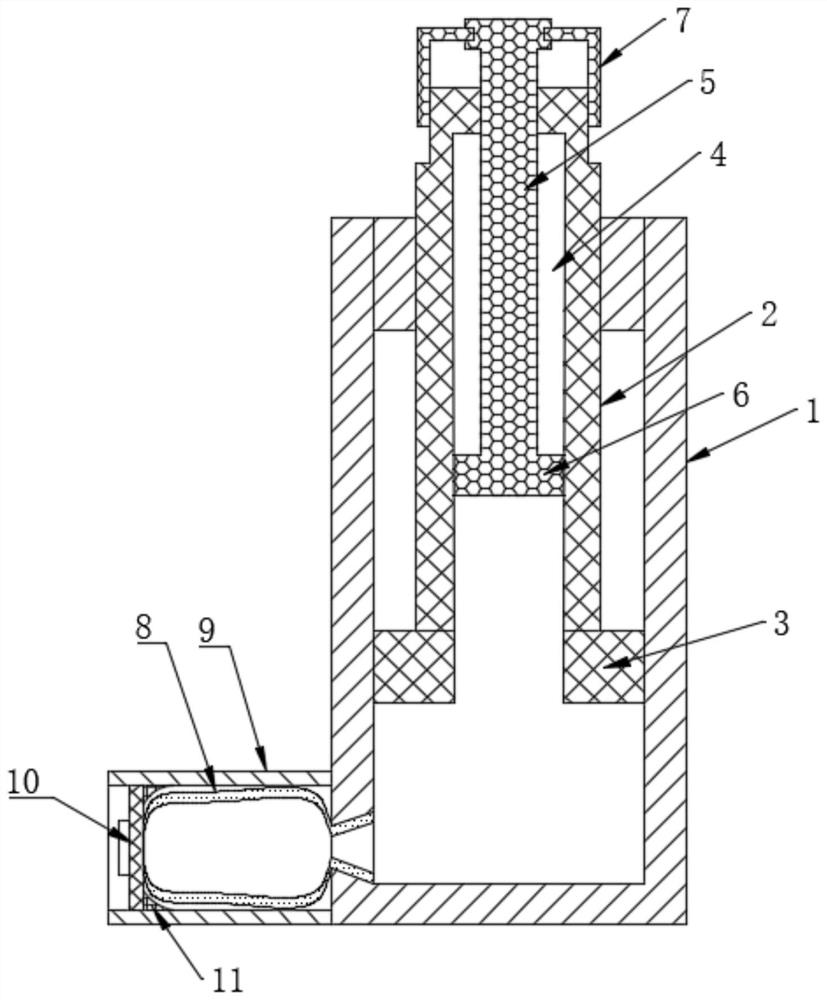 Gas spring with flexible telescoping range