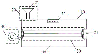 Internal mixer for preparing graphene through tensile peeling and method for preparing graphene