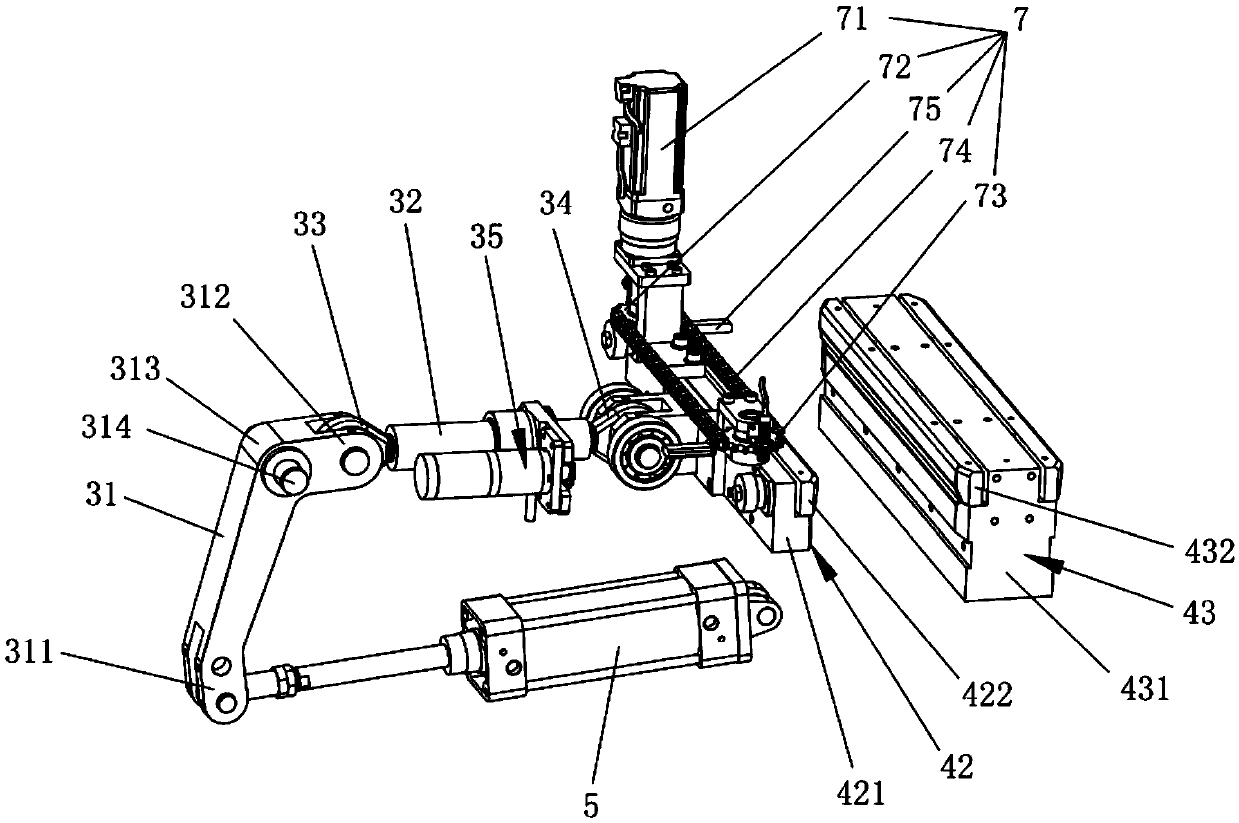 Gluing machine post-pressing system