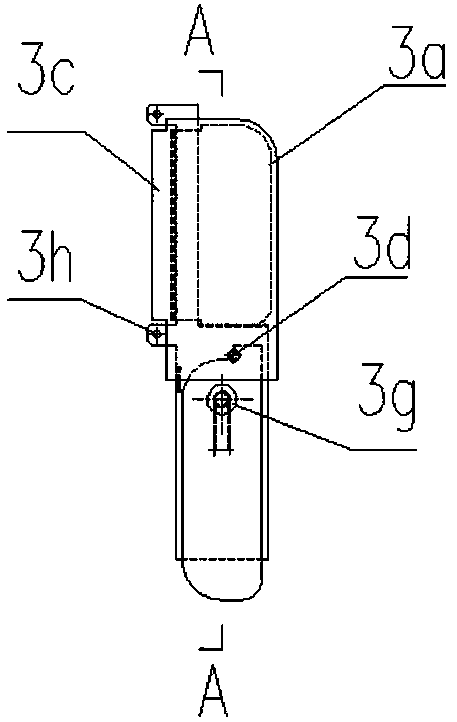 Remote occupant protection air bag restraint system and installing structure