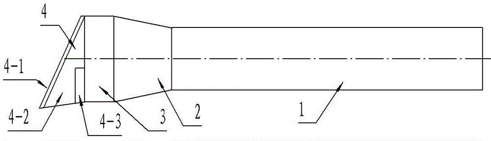 Turning tool for polyester plastic parts