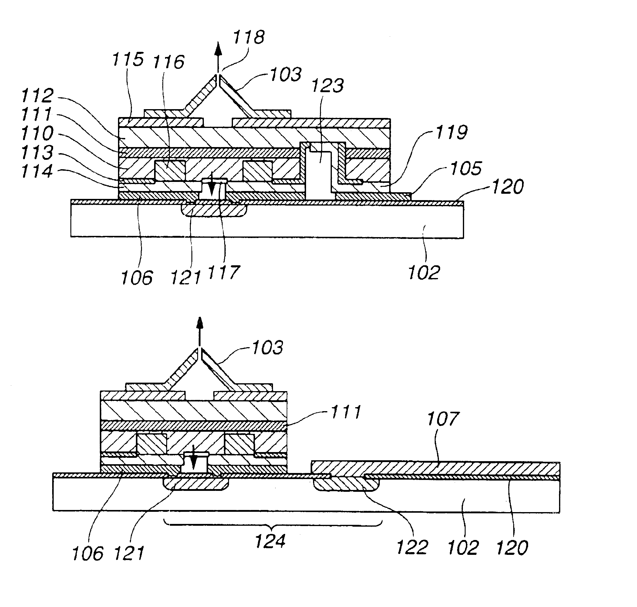 Surface-type optical apparatus