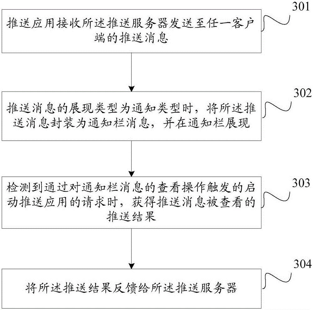 Push message detection method and device