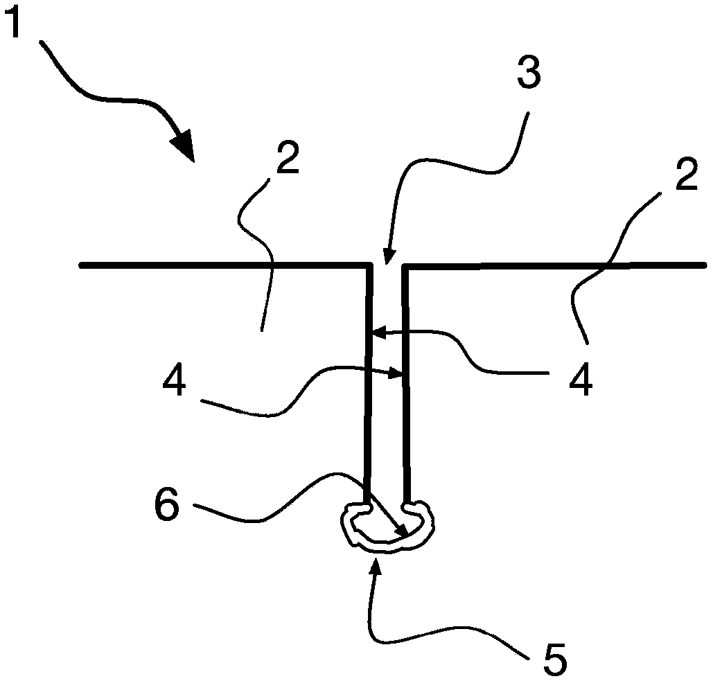 Tire tread comprising incisions