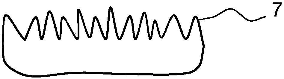 Tire tread comprising incisions