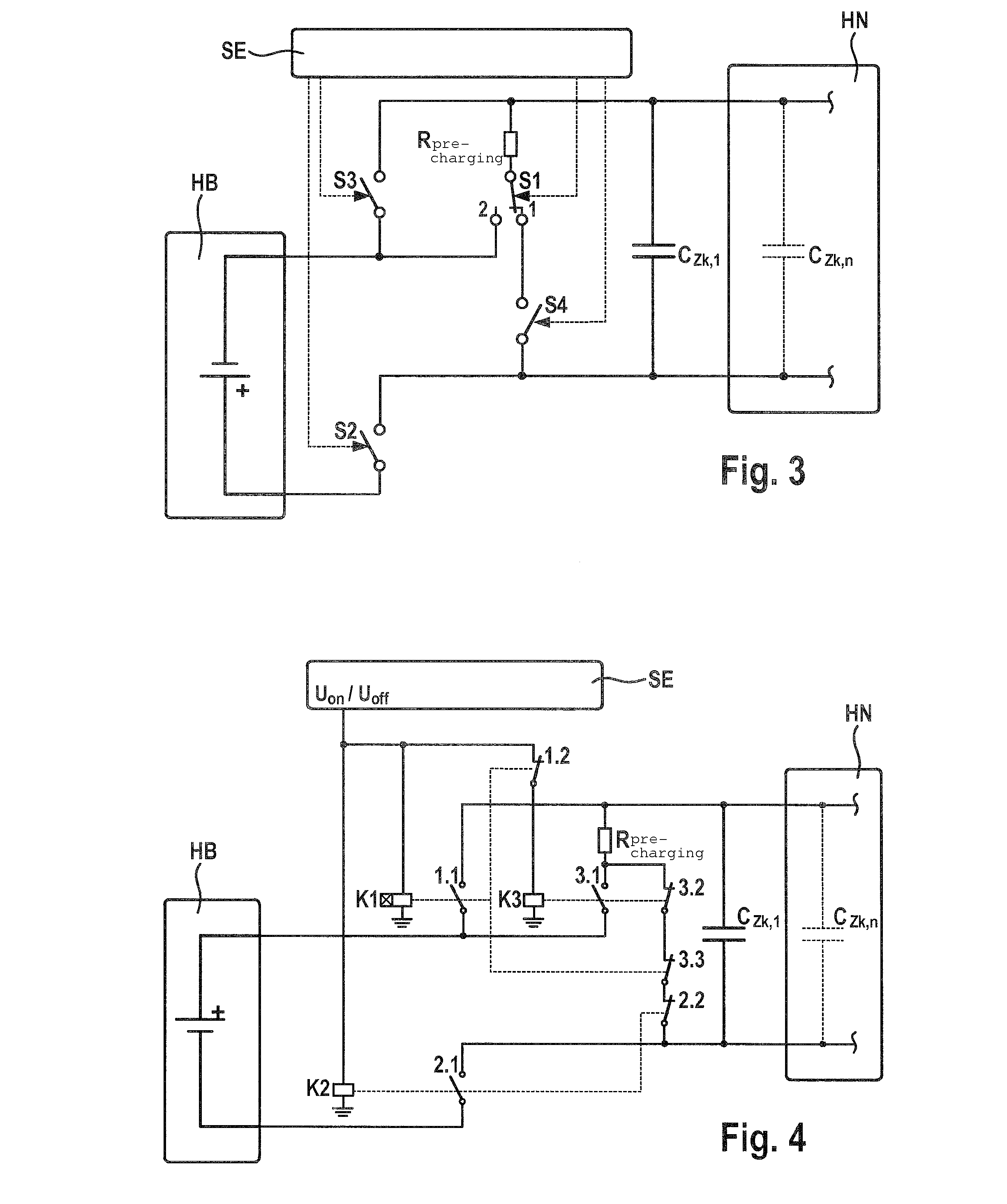 Method and device for limiting the starting current and for discharging the DC voltage intermediate circuit
