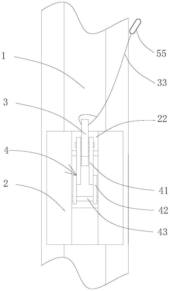 Tower high-altitude self-adaptive anti-falling equipment and method thereof