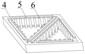 Construction method of foundation pit cover plate and support system