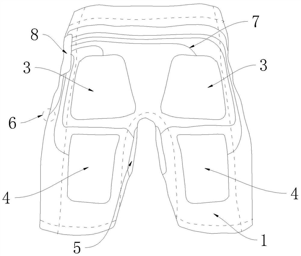 Method for controlling fitness shaping pants