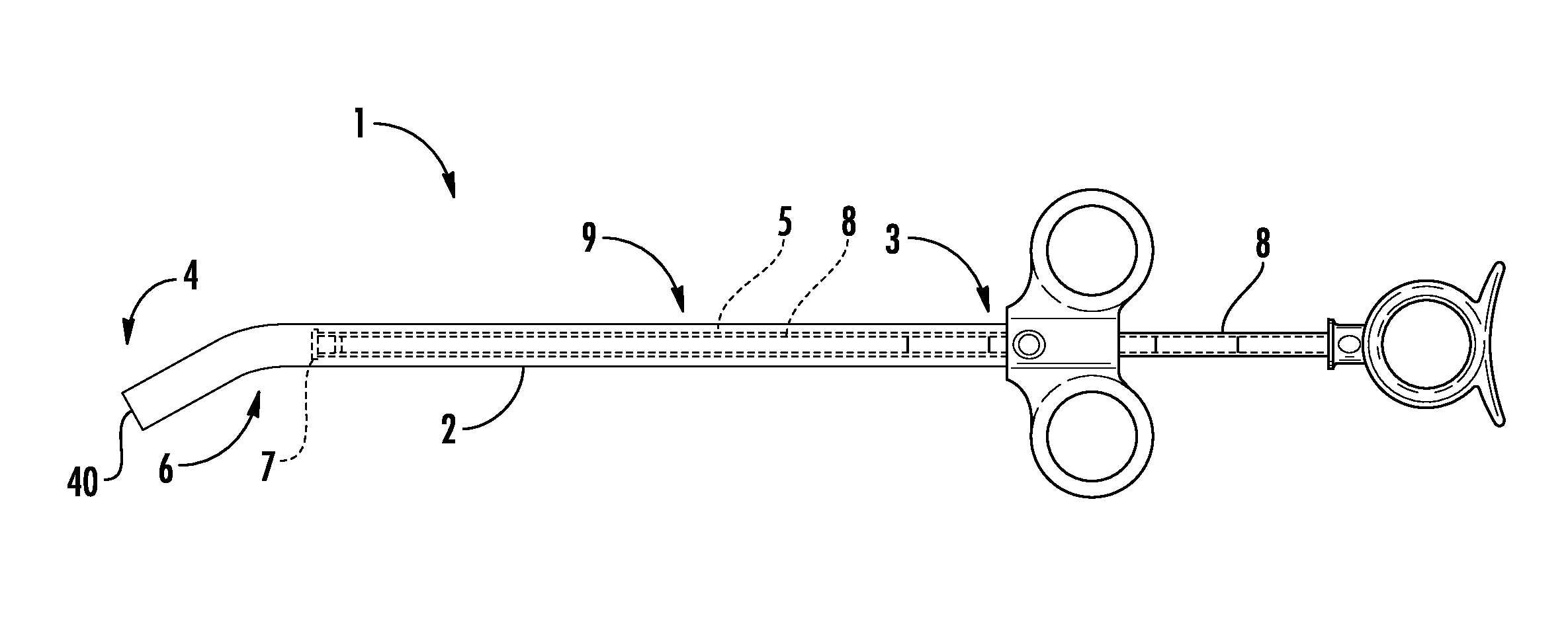 Injector device for introducing biocompatible material into deep anatomical areas