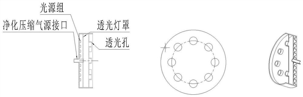 Monitoring system and method for acquiring coal mine underground dust concentration based on images