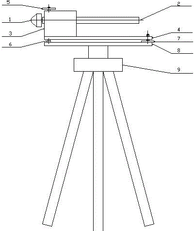 Portable fixture for calibrating laser diameter gauges