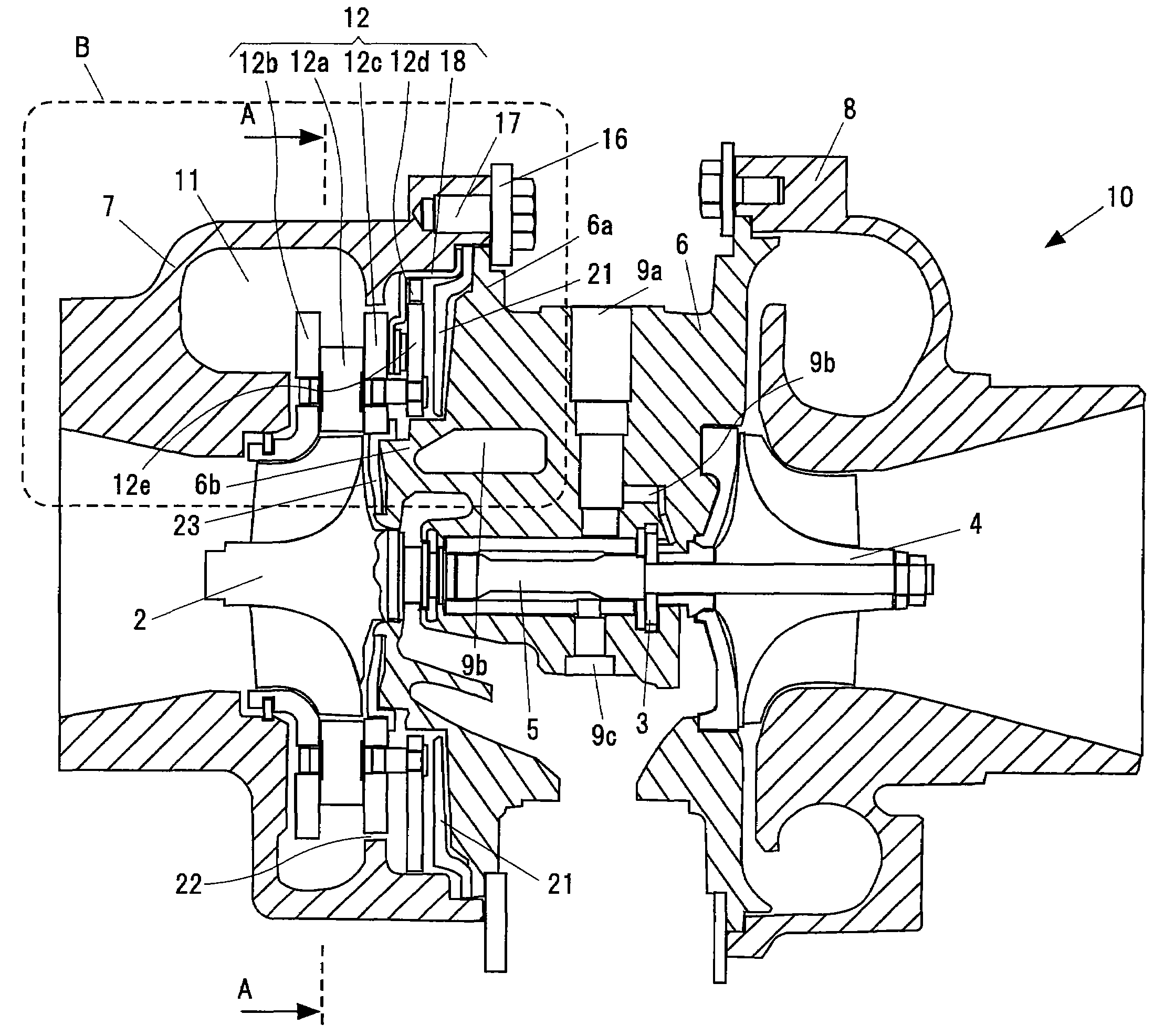 Turbocharger with variable nozzle
