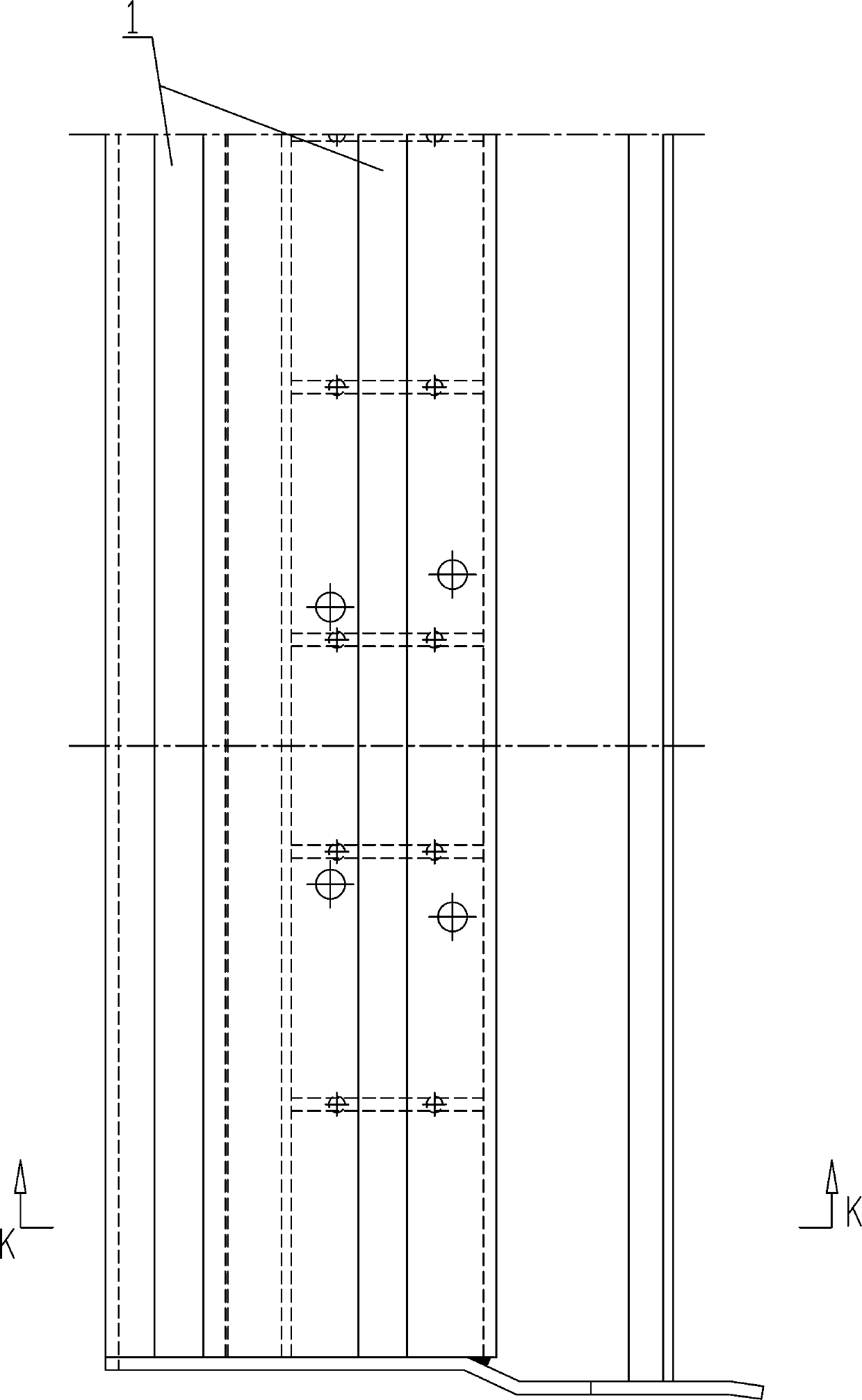 Steel scrap scale plate conveyor scale plate