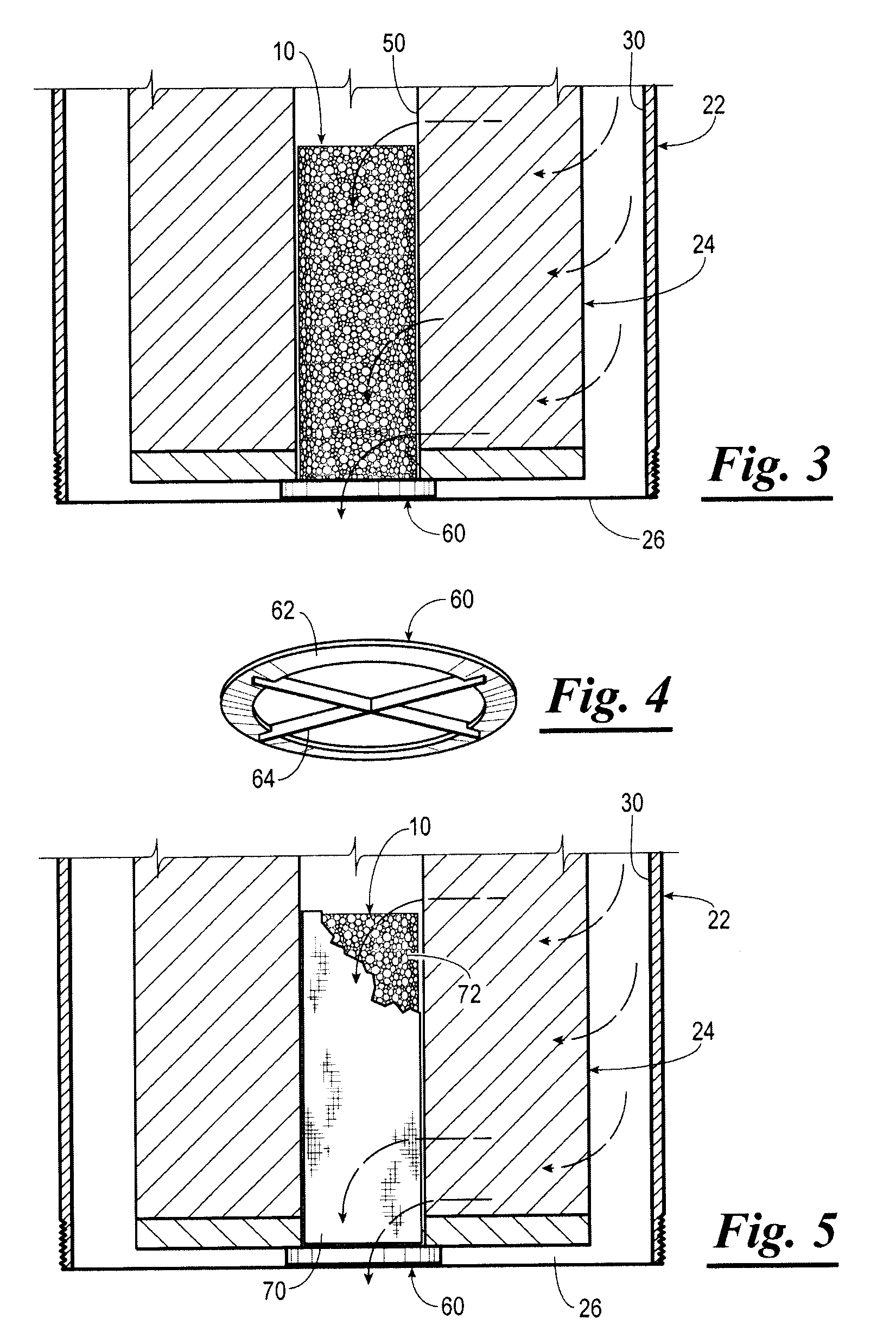 Filter cartridge containing reticulated foam fluid treatment media