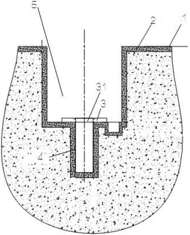 Method for machining balance hole of steam turbine rotor disc and machining tool