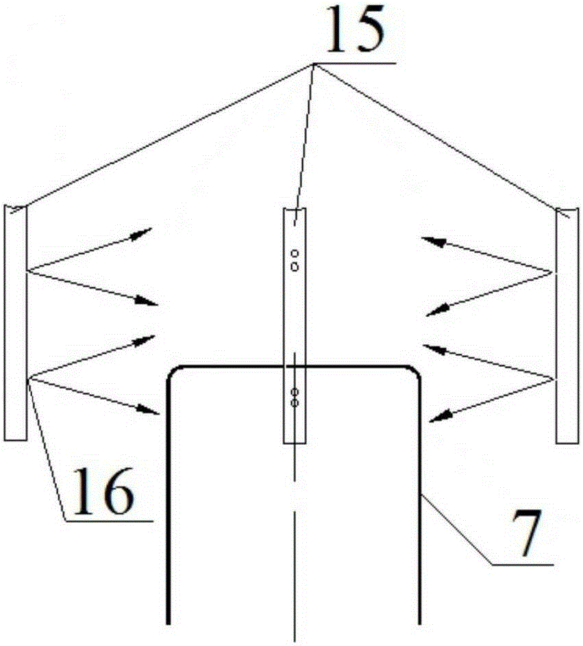 Temperature control type stamping die for high-strength steel plate and method