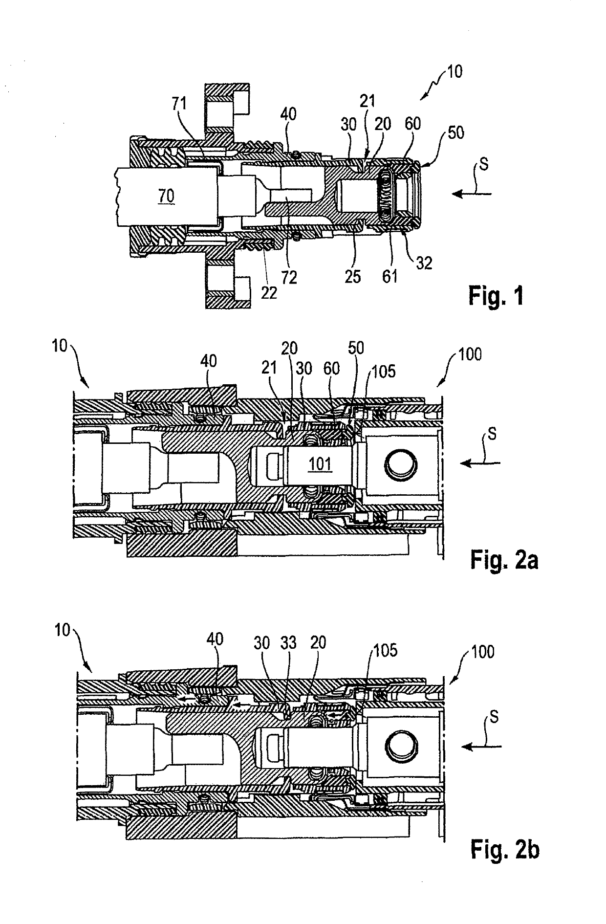 Plug connector with damping element