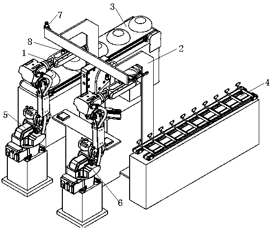 Automatic riveting system based on machine vision