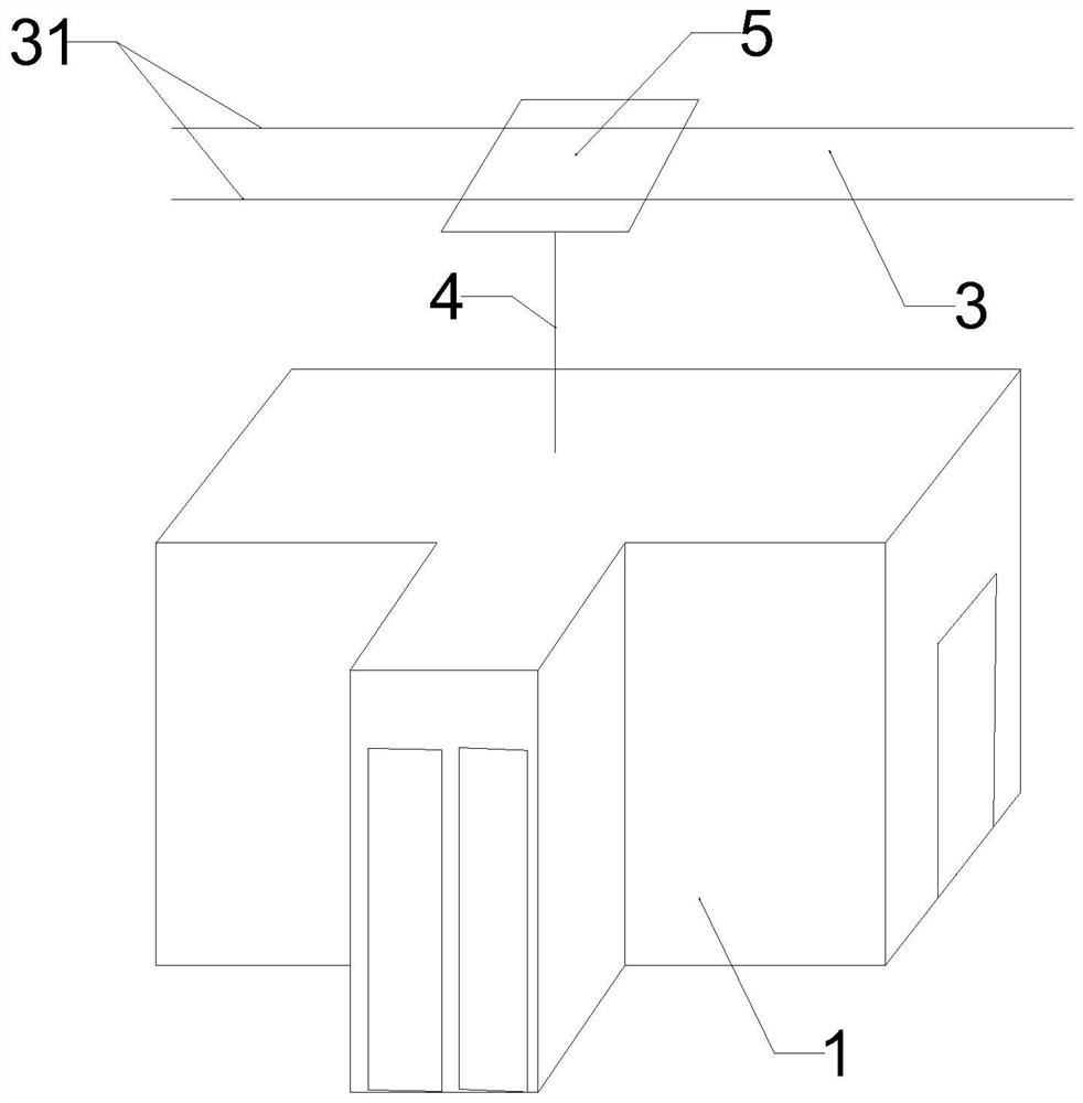 A rapid unfolding medical and sanitation tent