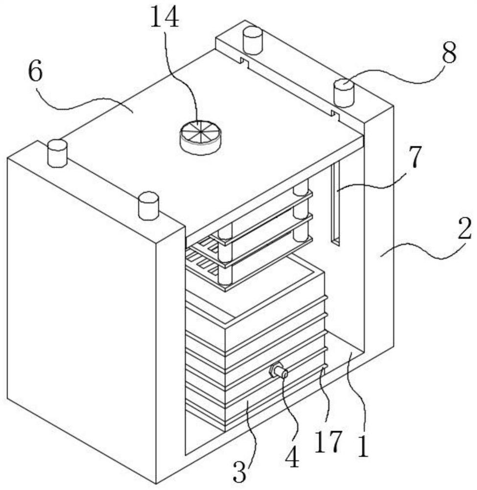 Anodic oxidation device for aluminum alloy profile and process