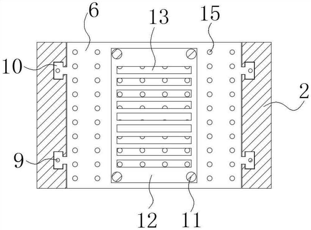 Anodic oxidation device for aluminum alloy profile and process