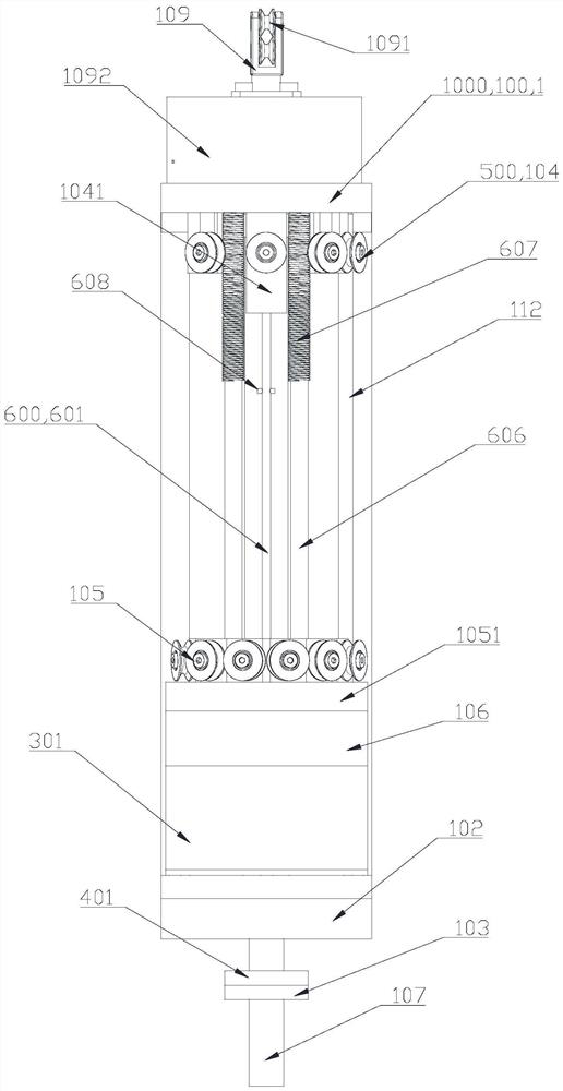 A large-capacity yarn storage device for three-dimensional automatic knitting equipment