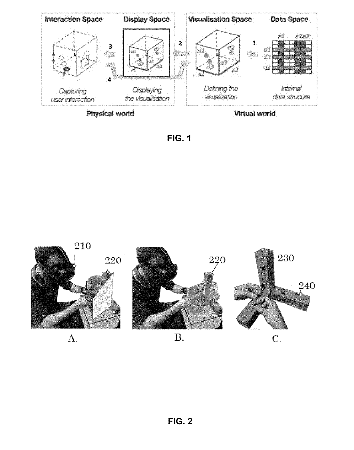 Method and apparatus for spatio-data coordination