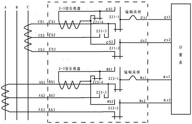 Multi-ratio current transformer intelligent control device