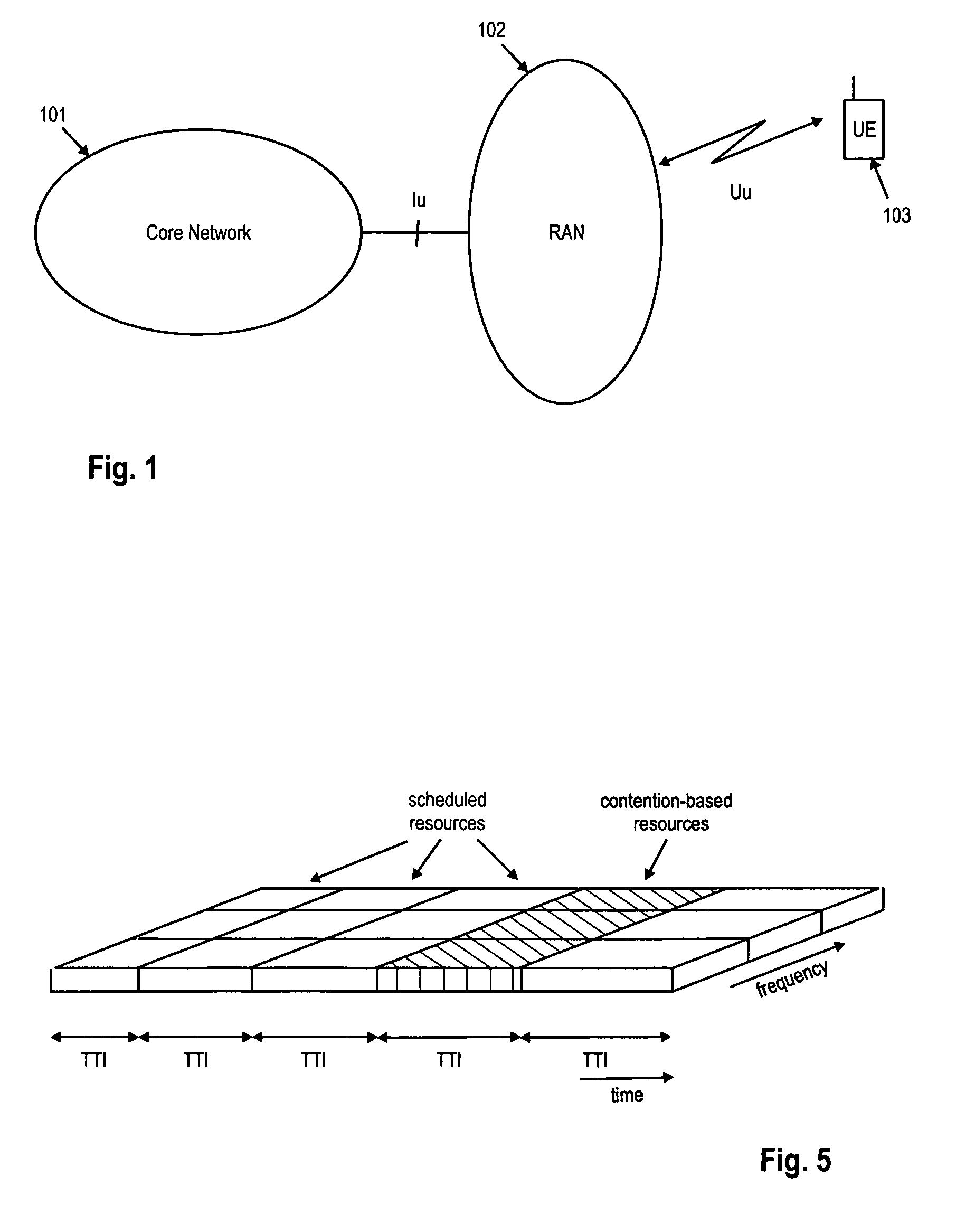 Overhead reduction of uplink control signaling in a mobile communication system
