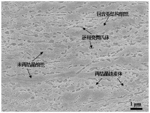 Preparing method of medium manganese steel material with high yield ratio and continuous yielding