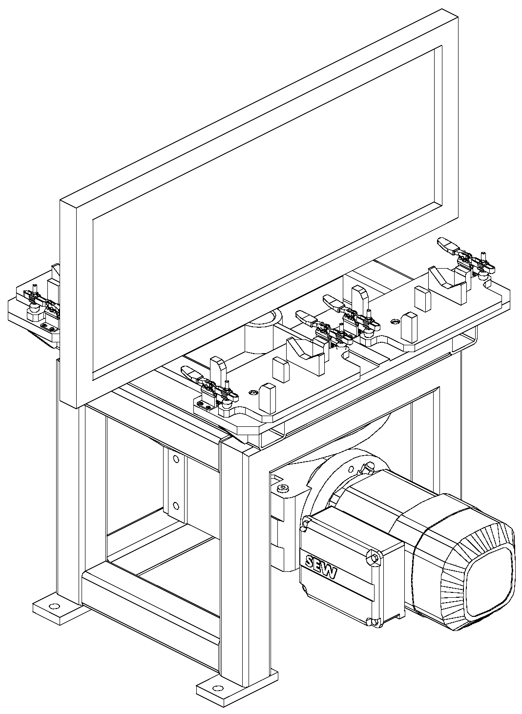 Flexible polishing unit of casting robot