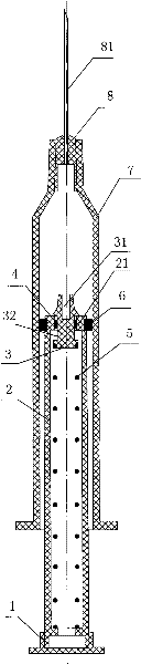 Injector capable of retracting needle automatically