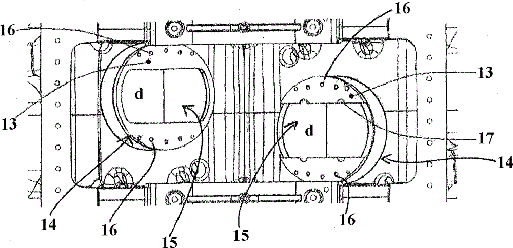 Internal combustion engine, and protection device for cylinder liner of internal combustion engine